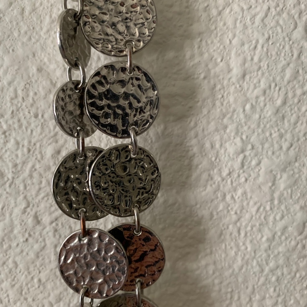 Long Silver Necklace